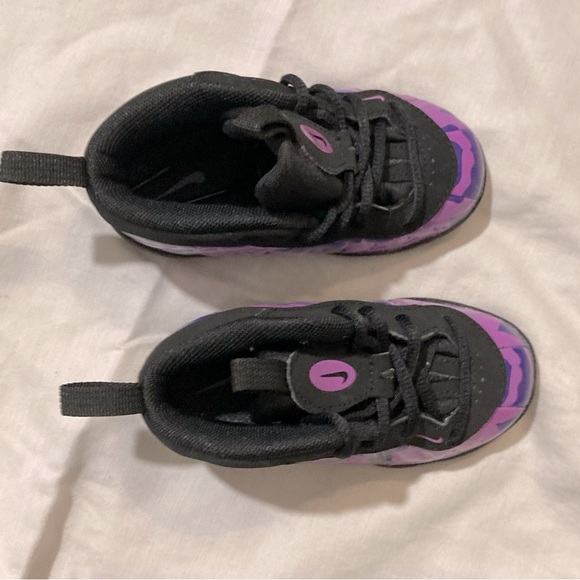 Nike Air Little Posite Pro - Purple Camo - 6C - Rare NWOT - Picture 6 of 7